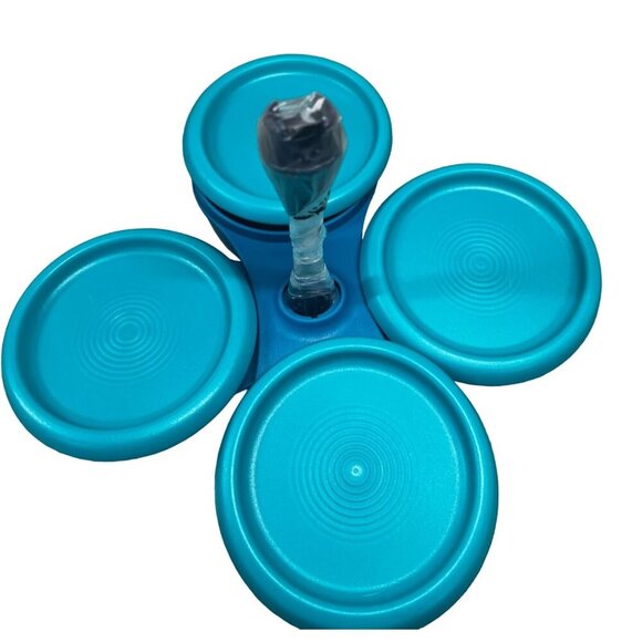 Tupperware Essentials Teal Condiment Caddy NEW - Picture 2 of 3